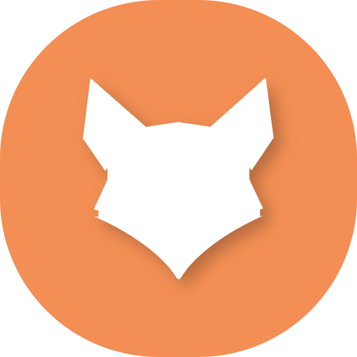 Знак FoxWorld — голова лисы